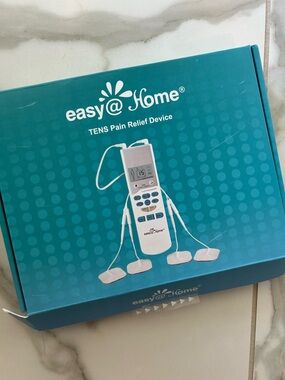 easy@Home TENS Pain Relief Device - Teal Box